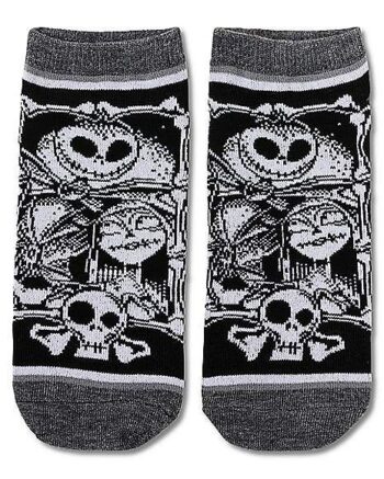 The Nightmare Before Christmas Character Ankle Socks - 5 Pack