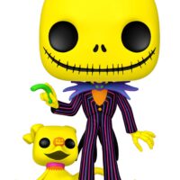 Funko POP! Jumbo: Nightmare Before Christmas- Black Light Jack & Zero Vinyl Figure