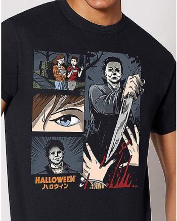 Anime Michael Myers T Shirt - Halloween