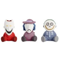 Handmade by Robots Nightmare Before Christmas Glow in the Dark Lock, Shock & Barrel Figure Set