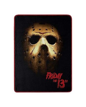 Jason Voorhees Mask Fleece Blanket – Friday the 13th