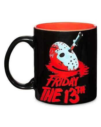 Jason Voorhees Mask and Machete Coffee Mug 20 oz. - Friday the 13th