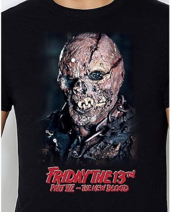 Jason Voorhees Unmasked T Shirt - Friday the 13th