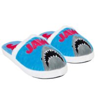 Jaws Fuzzy Slide Slippers for Adults