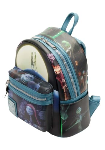 Loungefly Disney Nightmare Before Christmas Final Frame Mini Backpack