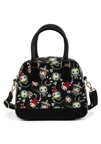 Loungefly Pop Beetlejuice AOP Crossbody Bag