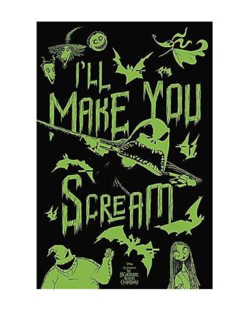 Make You Scream Poster - The Nightmare Before Christmas