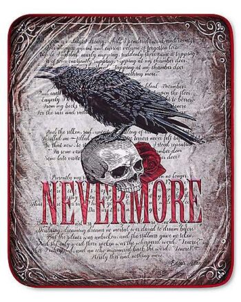 Nevermore Fleece Blanket