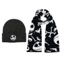 The Nightmare Before Christmas Beanie and Scarf ComboThe Nightmare Before Christmas Beanie and Scarf Combo