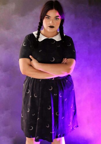 Women's Cakeworthy Wednesday Addams Dress for Women