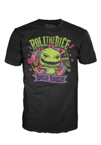 Boxed Funko POP! Tee: Nightmare Before Christmas - Oogie Boogie Shirt