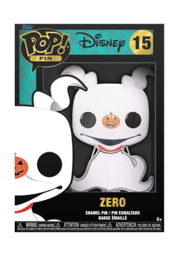 POP! Pin Disney: Nightmare Before Christmas - Zero Enamel Pin