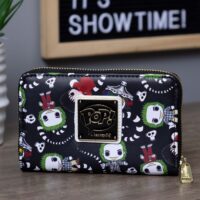 Loungefly Pop! Beetlejuice AOP Ziparound Wallet