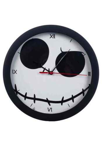 9.5" Wall Clock The Nightmare Before Christmas Jack Skellington