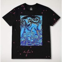 Bleach Splatter Oogie Boogie T Shirt - The Nightmare Before Christmas