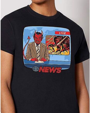 Breaking News T Shirt- Steven Rhodes