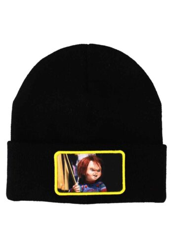 Chucky Child's Play 2 Sublimated Patch Cuff Beanie for Adults