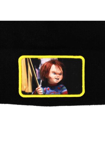 Chucky Child's Play 2 Sublimated Patch Cuff Beanie for Adults