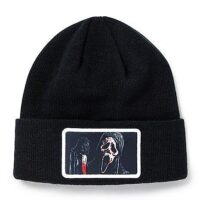 Ghost Face Cuff Beanie Hat - Scream