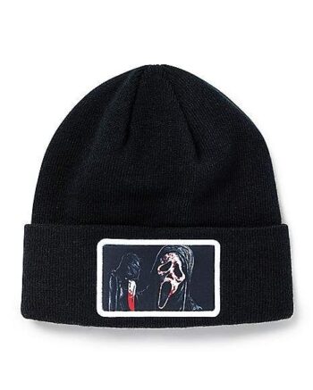 Ghost Face Cuff Beanie Hat - Scream