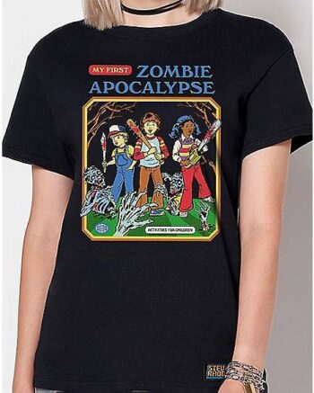 My First Zombie Apocalypse T Shirt - Steven Rhodes