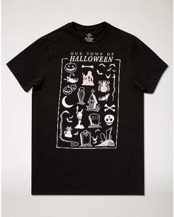 Our Town of Halloween T Shirt - The Nightmare Before Christmas