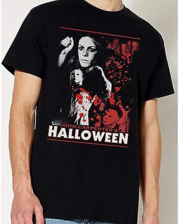 Blood Collage Michael Myers T Shirt - Halloween