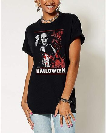 Blood Collage Michael Myers T Shirt - Halloween