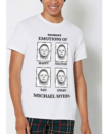 Emotions of Michael Myers T Shirt - Halloween II