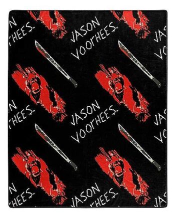 Friday the 13th Jason Voorhees Fleece Blanket