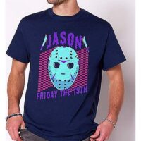 Game Over Jason Voorhees Mask T Shirt - Friday the 13th