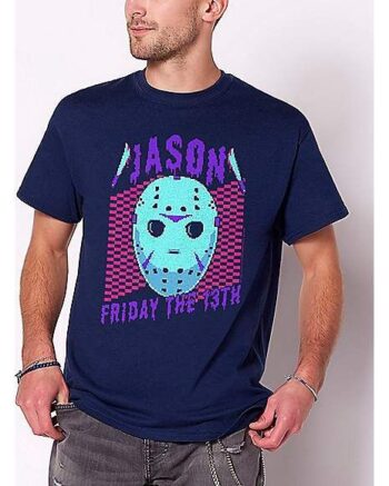 Game Over Jason Voorhees Mask T Shirt - Friday the 13th