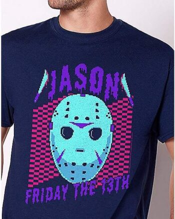 Game Over Jason Voorhees Mask T Shirt - Friday the 13th