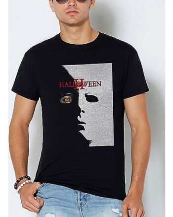 Halloween II Split Face T Shirt