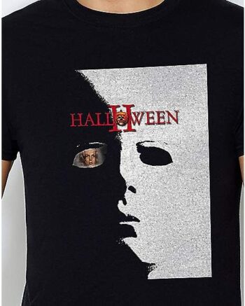 Halloween II Split Face T Shirt