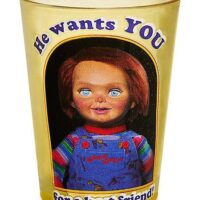 He Wants You Chucky Shot Glass - 1.5 oz.