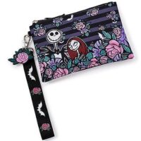 Jack Skellington and Sally Flowers Wristlet - The Nightmare Before Christmas