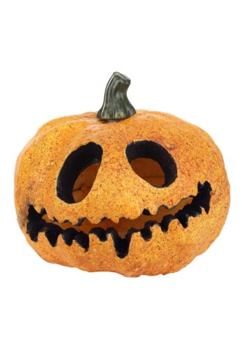 Light Up Spooky Pumpkin with Red Lights Decoration