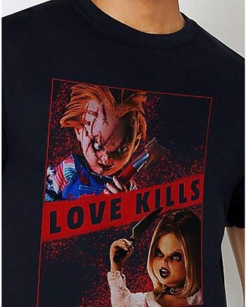 Love Kills Chucky T Shirt