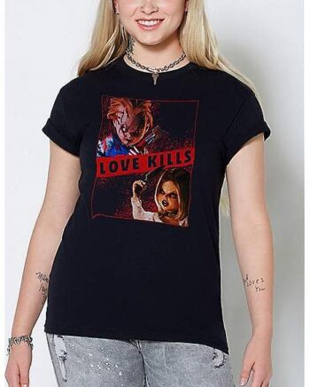 Love Kills Chucky T Shirt