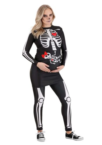 Maternity Skeleton Costume for Women