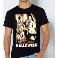 Movie Poster Michael Myers T Shirt - Halloween