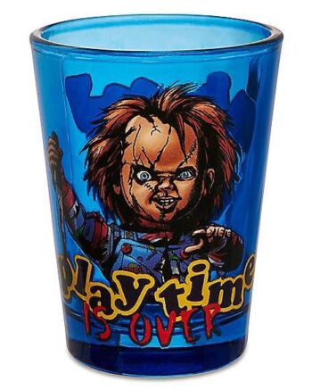 Playtime is Over Chucky Shot Glass - 1.5 oz.