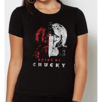 Split Bride of Chucky T Shirt