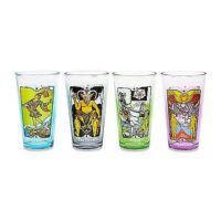 Tarot Card Pint Glasses 4 Pack - 16 oz.