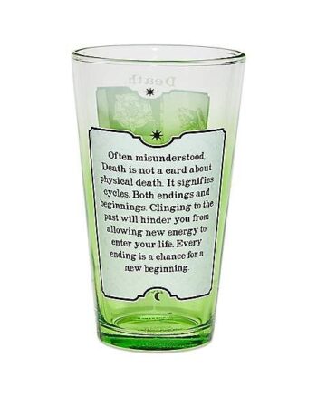 Tarot Card Pint Glasses 4 Pack - 16 oz.