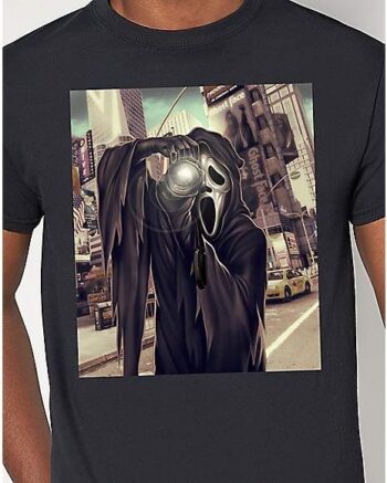 Tourist Ghost Face T Shirt