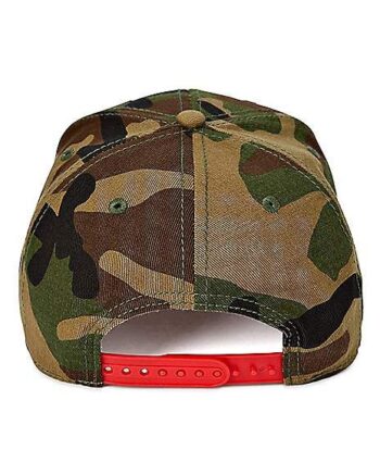 Camo Jason Voorhees Snapback Hat - Friday the 13th