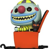 Funko Pop! Clown in Jack in The Box Cart The Nightmare Before Christmas Exclusive w/Soft Protector