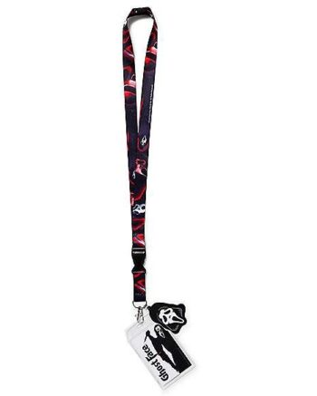 Ghost Face Lanyard